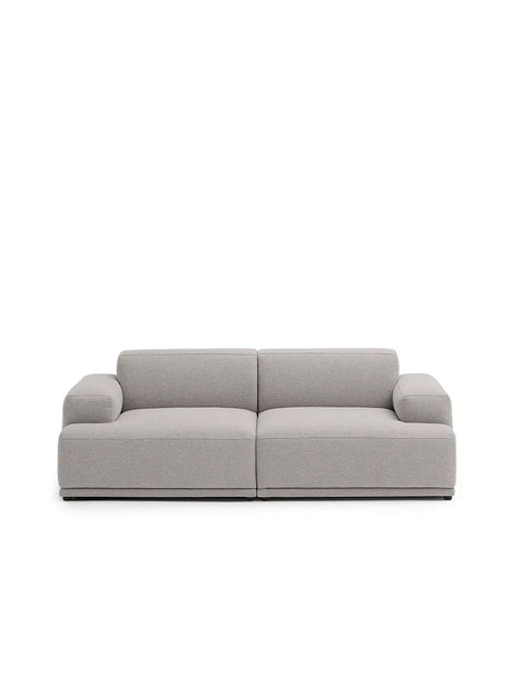 Connect Soft Modular 2 pers. sofa, kombination 1 fra Muuto - Clay 12 - Jacobsen Plus