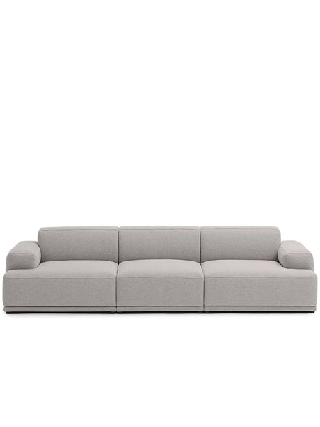 Connect Soft Modular 3 pers. sofa, kombination 1 fra Muuto - Clay 12 - Jacobsen Plus