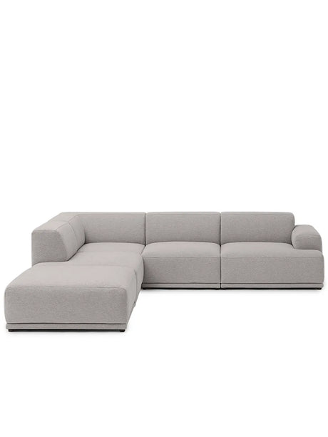 Connect Soft Modular hjørnesofa, kombination 1 fra Muuto - Clay 12 - Jacobsen Plus