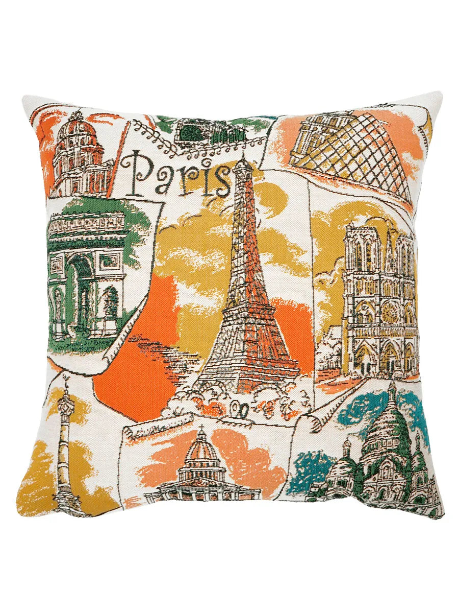 Paris Mon Amour, ocre Pude fra Poulin Design - 1 - Jacobsen Plus