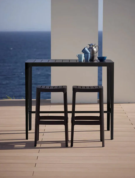 Cut Barstol, høj fra Cane-line - 1 - Jacobsen Plus