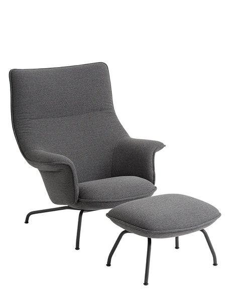 Doze Lounge Chair inkl. Fodskammel, ocean 80 fra Muuto - 1 - Jacobsen Plus