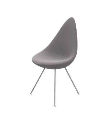 3110 Dråben af Arne Jacobsen - Fuldpolstret / Steelcut / 155 Medium grey - Jacobsen Plus