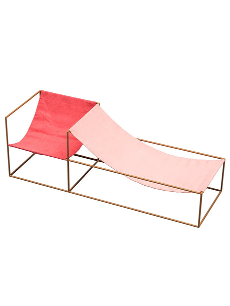 Duo Seat, red/pink fra Valerie Objects - 1 - Jacobsen Plus