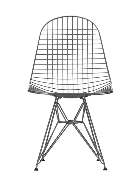 Eames Wire Chair (DKR, DKW) - Pulverlakeret mørkegrå (DKR) - Jacobsen Plus