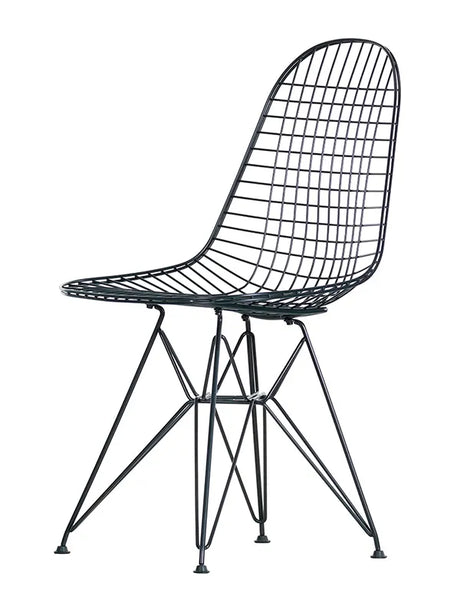 Eames Wire Chair (DKR, DKW) - Pulverlakeret sort (DKR) - Jacobsen Plus