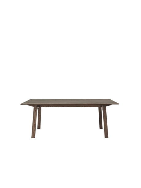 Earnest Extendable Table, 205x100 cm fra Muuto - Dark Oiled Oak - Jacobsen Plus