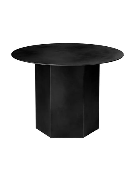 Epic Coffee Table Ø60 cm, steel fra GUBI - Midnight Black Steel - Jacobsen Plus