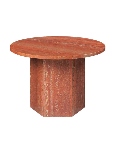 Epic Coffee Table Ø60 cm, travertine fra GUBI - 1 - Jacobsen Plus