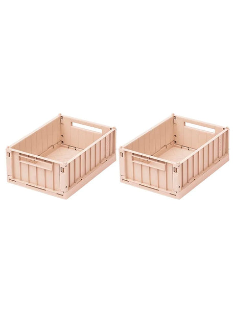 Weston Storage Box, Rose fra Liewood - Small - 2 stk. - Jacobsen Plus
