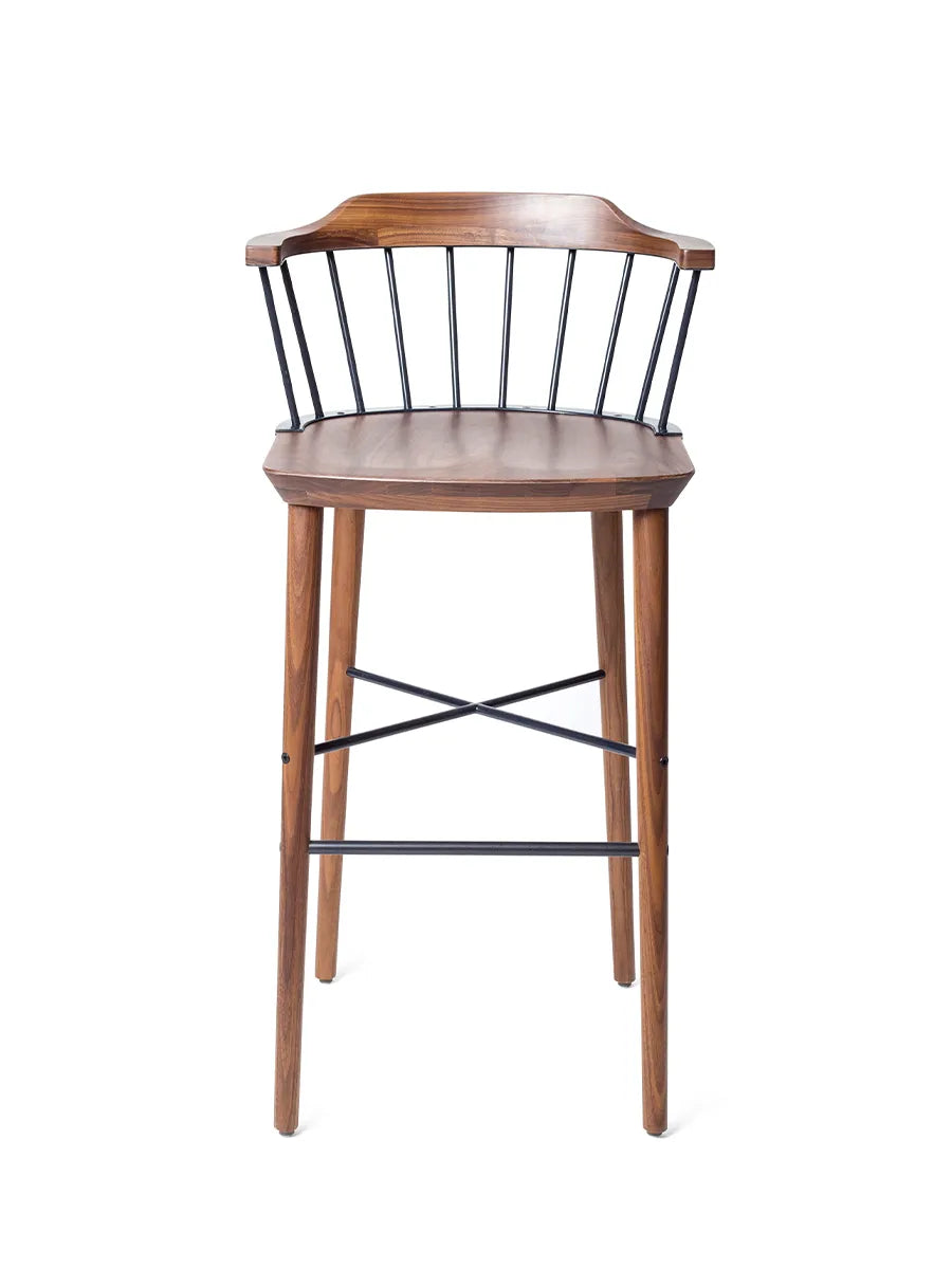 Exchange Bar Stool SH 75, walnut fra Stellar Works - 1 - Jacobsen Plus