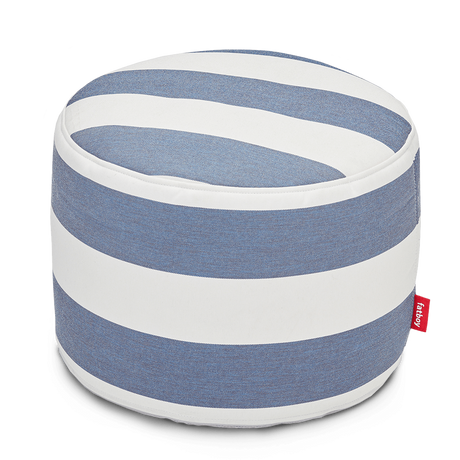 Point outdoor - Puf fra Fatboy - Stripe Ocean Blue - Jacobsen Plus