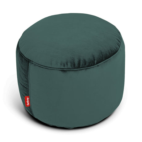 Point velvet Recycled skammel fra Fatboy - Petrol - Jacobsen Plus