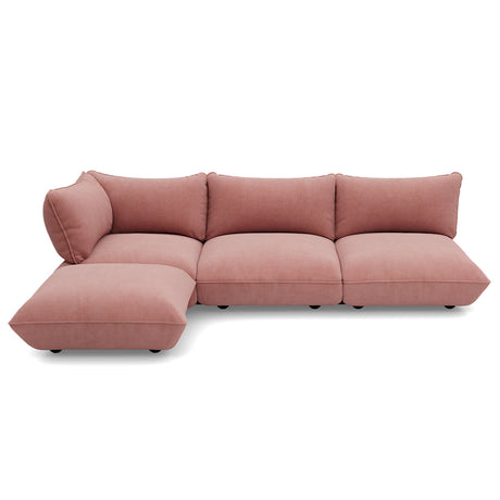 Sumo Sofa Corner fra Fatboy - Cord Recycled Soft Pink - Jacobsen Plus