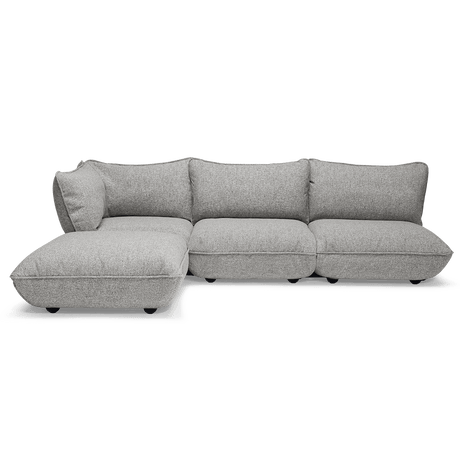 Sumo Sofa Corner fra Fatboy - Mingle Grid Stone - Jacobsen Plus