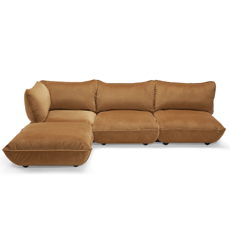 Sumo Sofa Corner fra Fatboy - Velvet Recycled Almond - Jacobsen Plus