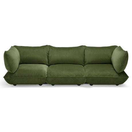 Sumo Sofa Grand fra Fatboy - Velvet Recycled Deep Green - Jacobsen Plus