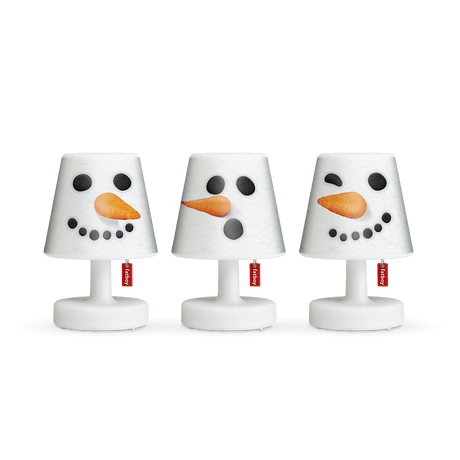 Xmas SET mini Cappie - lampeskærm til Edison the Mini fra Fatboy - Snowmen - Jacobsen Plus