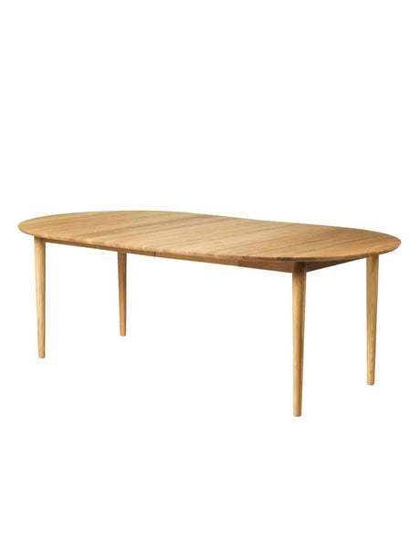 C62E Spisebord inkl. 2 Tillægsplader fra FDB Møbler - 1 - Jacobsen Plus