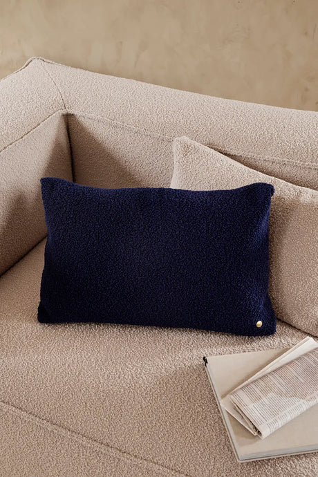 Clean Cushion, deep blue 60x40 fra Ferm Living - 2 - Jacobsen Plus