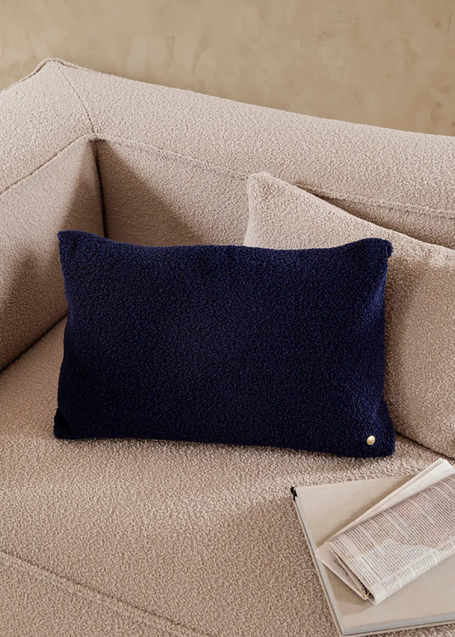 Clean Cushion, deep blue 60x40 fra Ferm Living - 2 - Jacobsen Plus