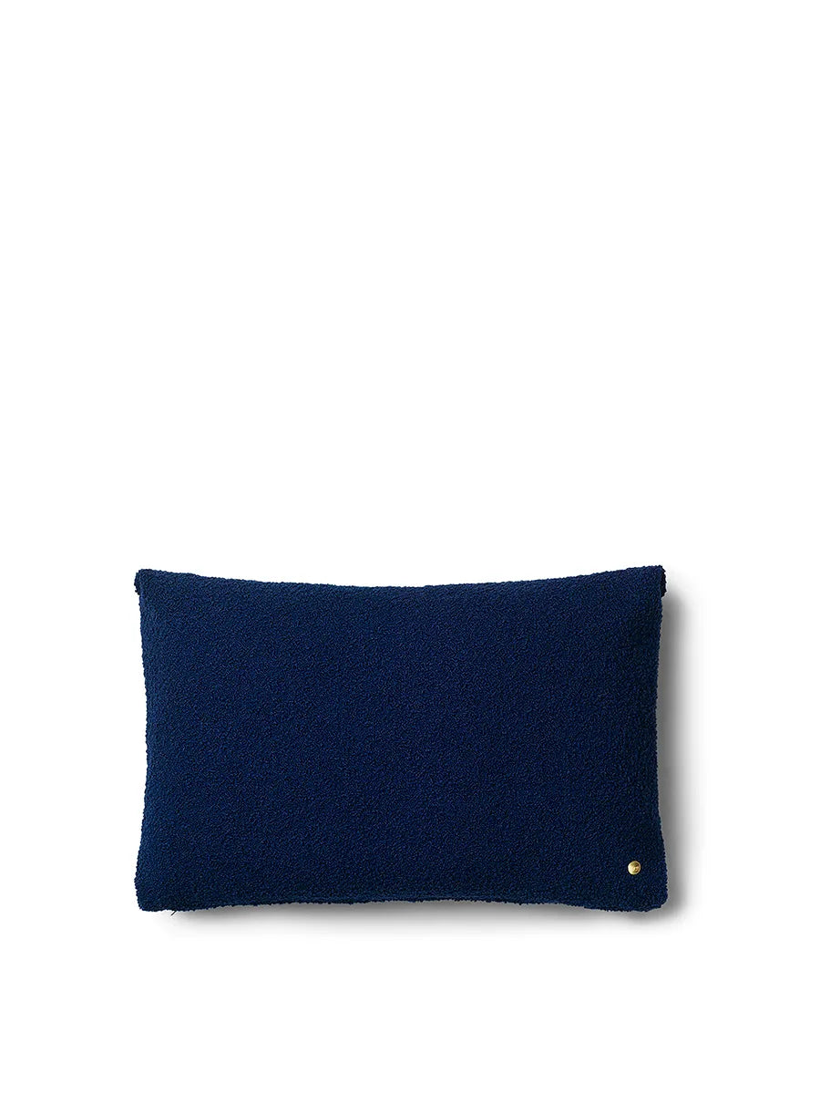 Clean Cushion, deep blue 60x40 fra Ferm Living - 1 - Jacobsen Plus