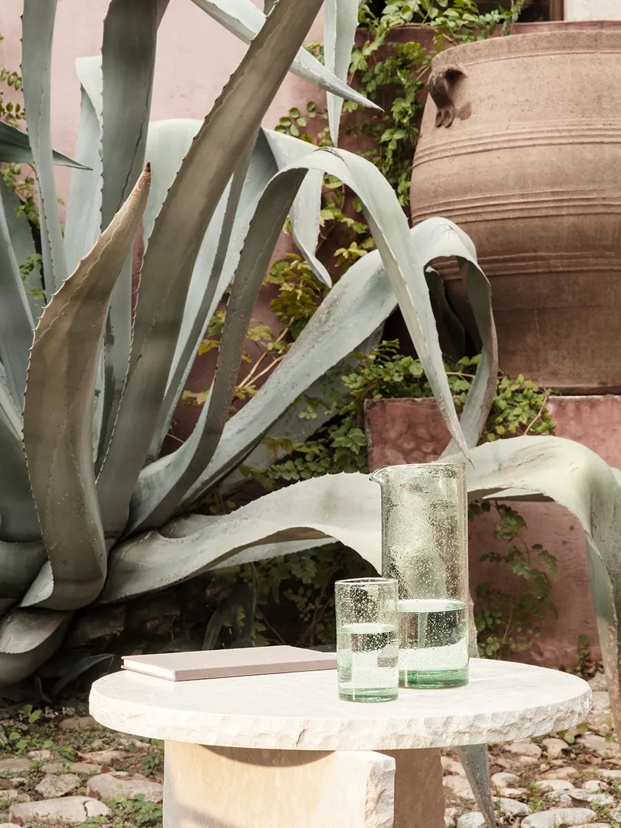 Oli Jug, recycled clear fra Ferm Living - 4 - Jacobsen Plus