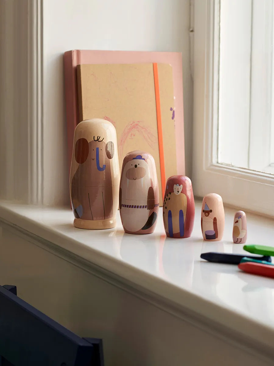 Critter Nesting Dolls fra Ferm Living - 2 - Jacobsen Plus