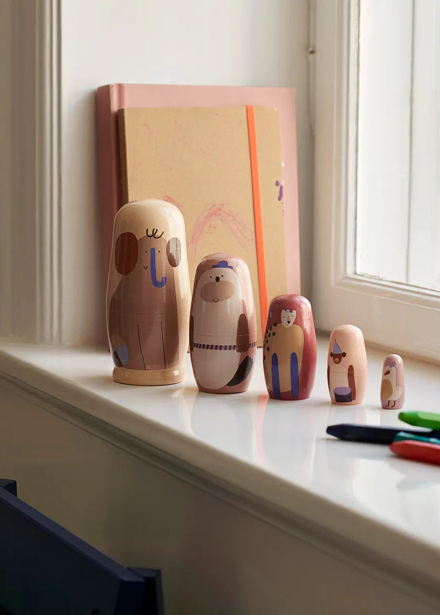 Critter Nesting Dolls fra Ferm Living - 2 - Jacobsen Plus