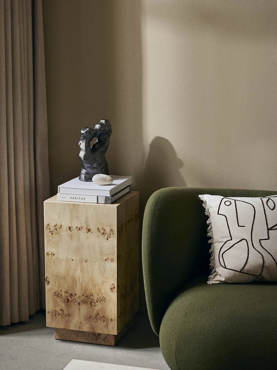 Figure Cushion, off-white/coffee fra Ferm Living - 3 - Jacobsen Plus