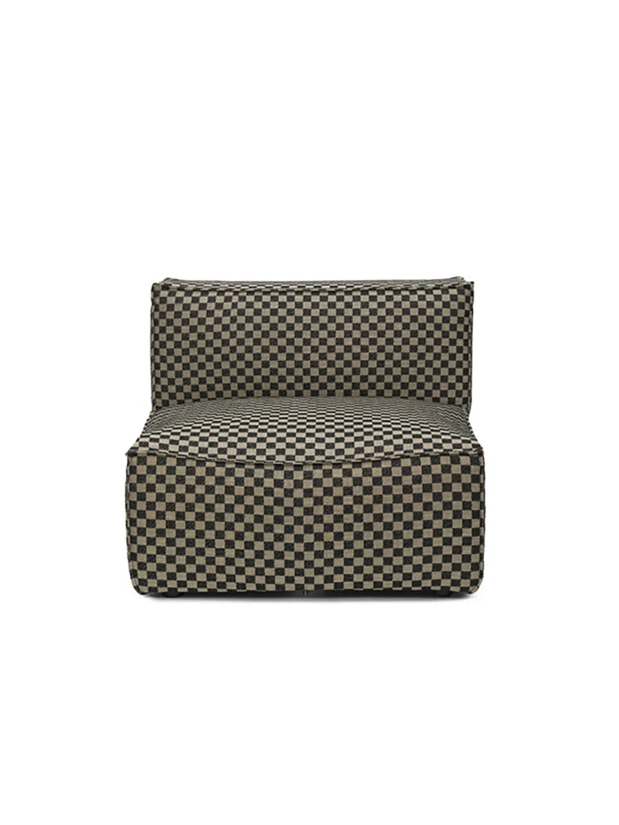 Catena Sofa Center S100 Check, sand/black fra Ferm Living - 1 - Jacobsen Plus