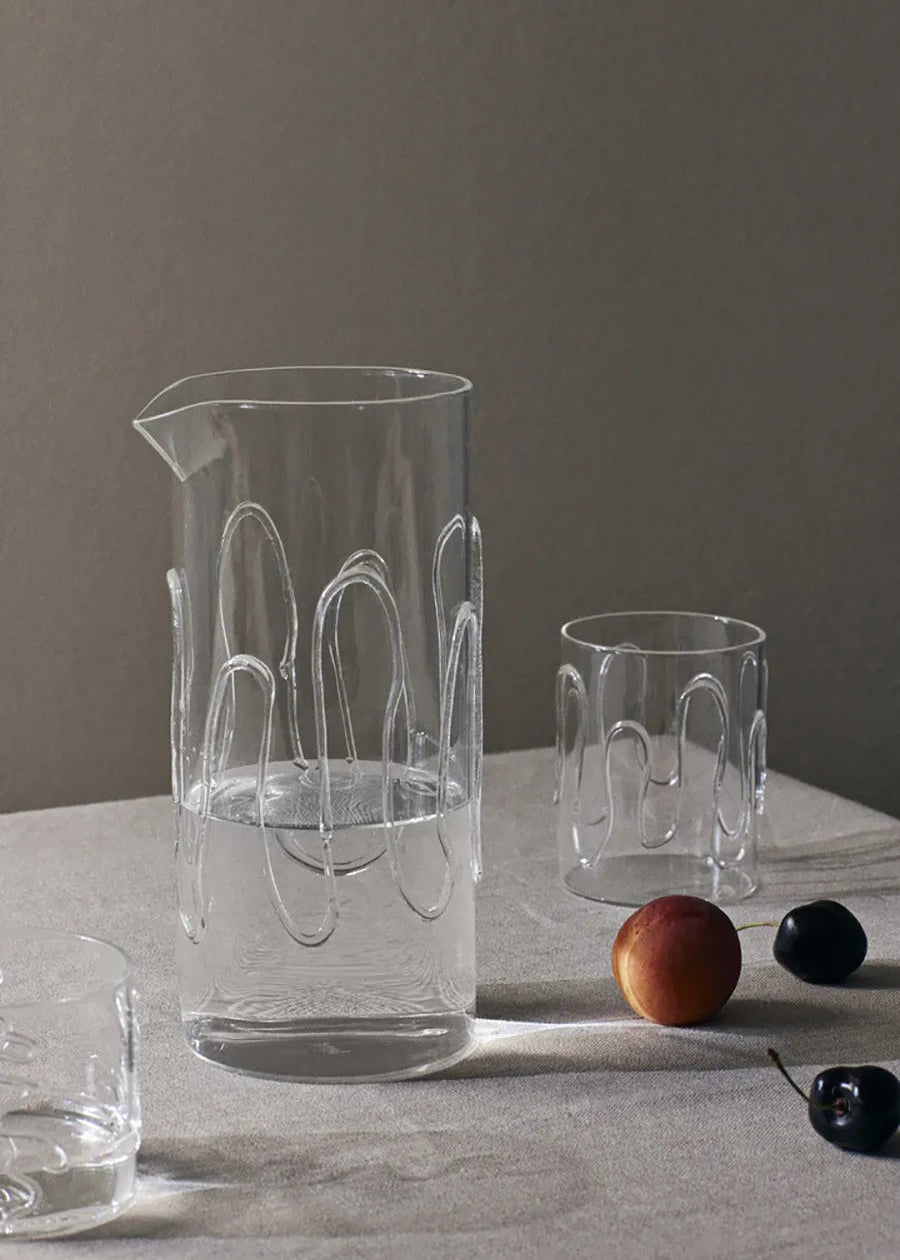 Doodle Glasses Tall, sæt á 2 stk. fra Ferm Living - 3 - Jacobsen Plus