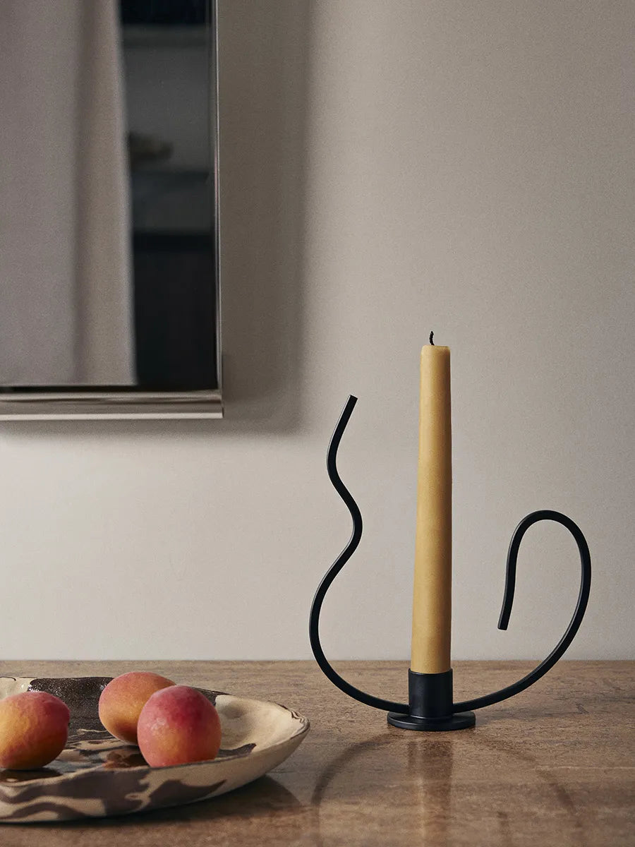 Valse Candleholder, low fra Ferm Living - 2 - Jacobsen Plus