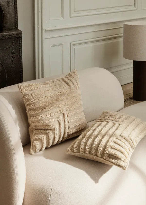 Crease Wool pude, Rektangulær fra Ferm Living - 2 - Jacobsen Plus