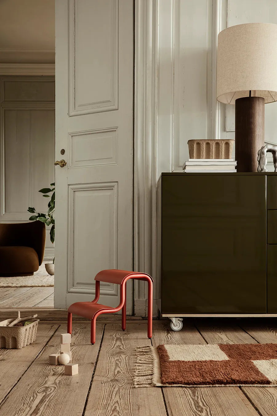 Mara Knotted Rug, small fra Ferm Living - 3 - Jacobsen Plus