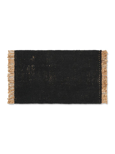 Block Mat fra Ferm Living - Black-Natural - Jacobsen Plus