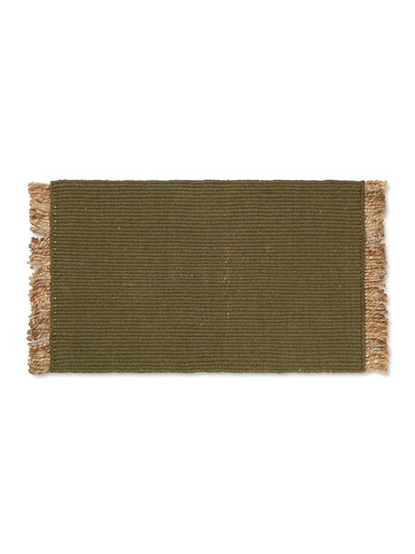 Block Mat fra Ferm Living - Olive-Natural - Jacobsen Plus