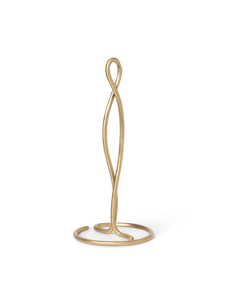 Curvature Paper Towel Holder fra Ferm Living - Brass - Jacobsen Plus