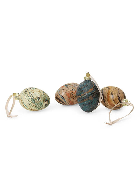 Marble Easter Eggs - sæt a 4 stk fra Ferm Living - 1 - Jacobsen Plus