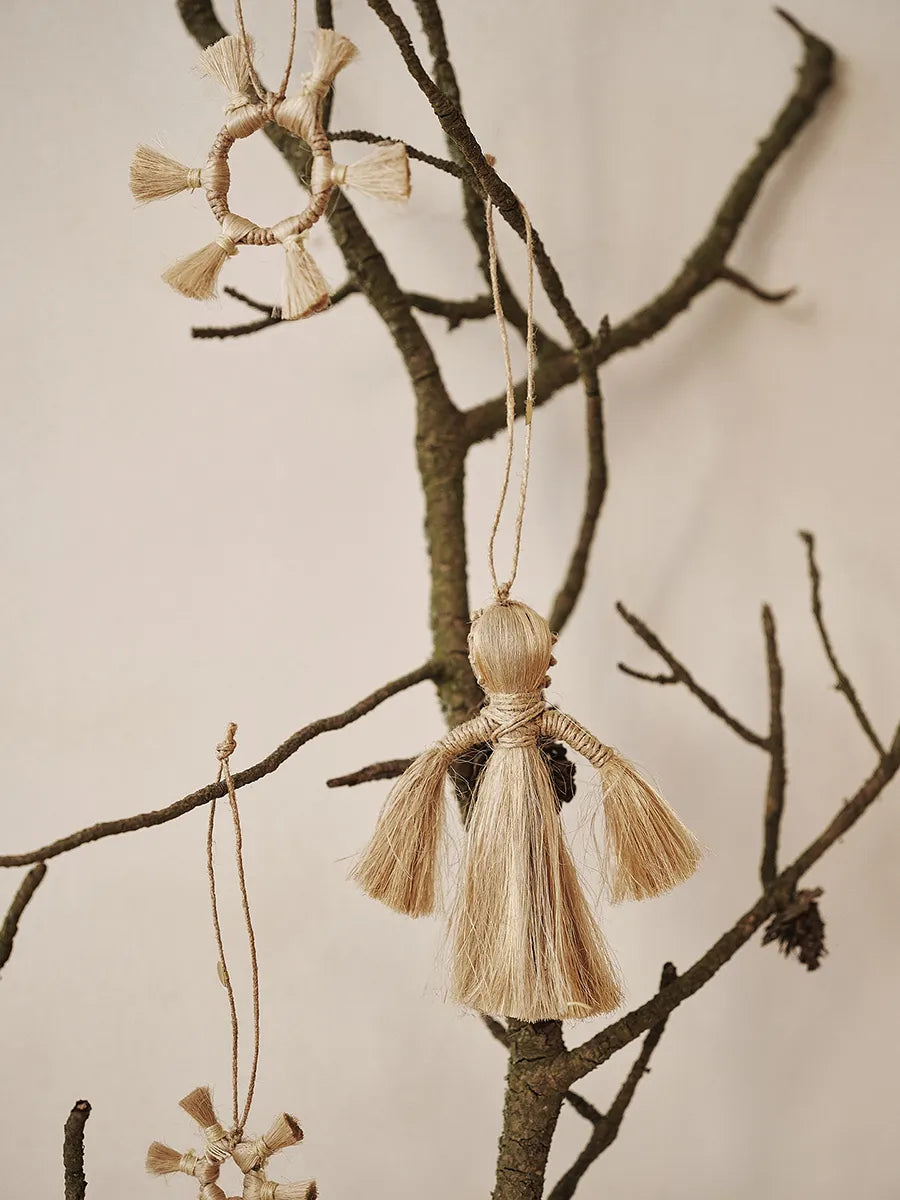 Jute Stars, sæt á 3 stk. fra Ferm Living - 3 - Jacobsen Plus