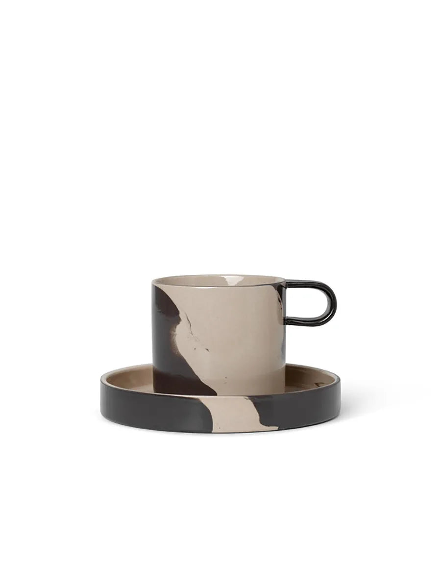 Inlay Cup with Saucer fra Ferm Living - 1 - Jacobsen Plus