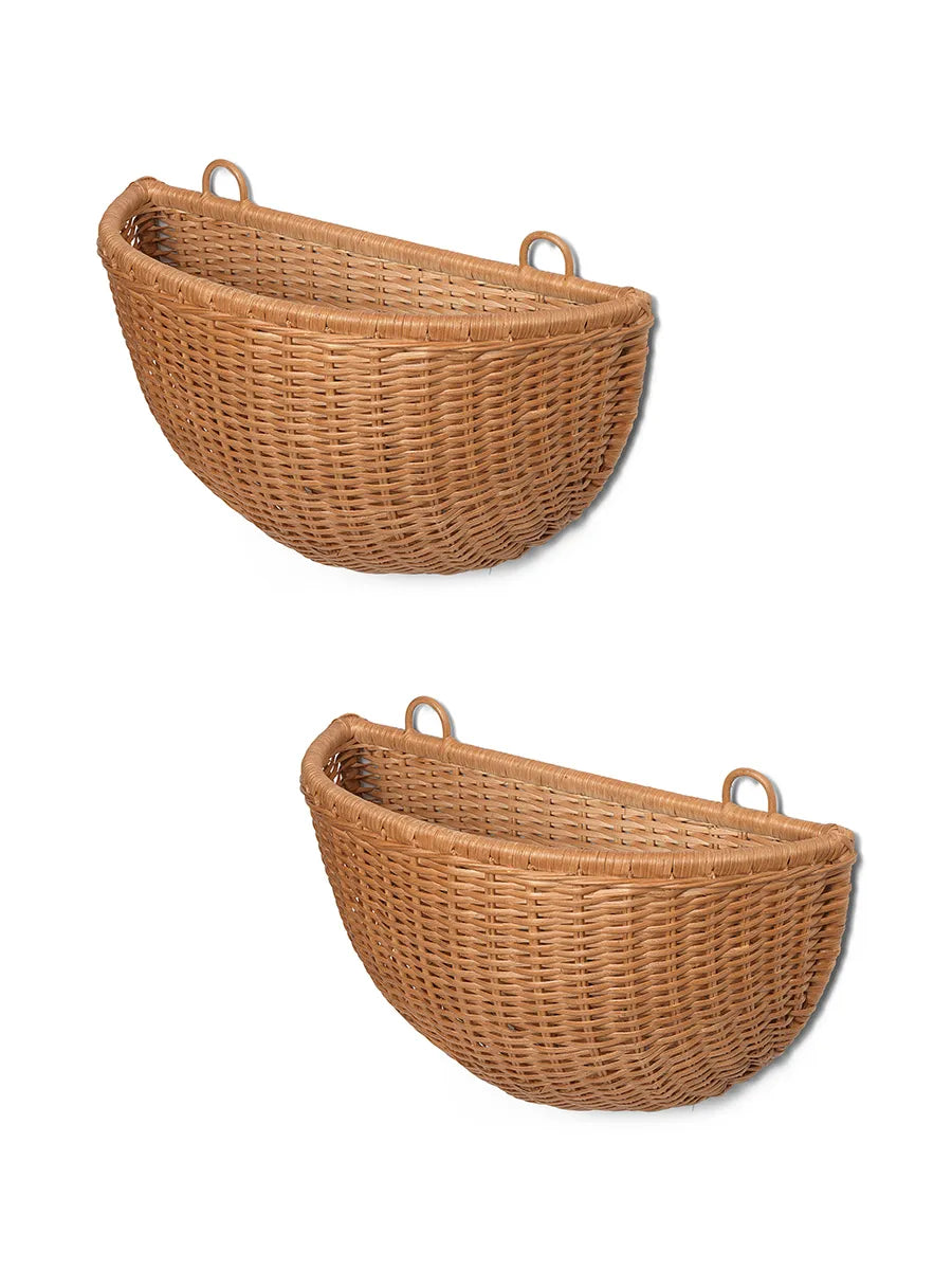 Braided Wall Pockets, sæt af 2 fra Ferm Living - 6 - Jacobsen Plus