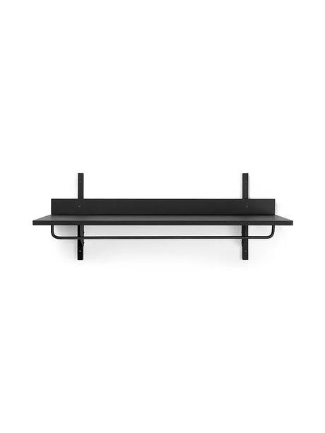 Sector Rack Shelf fra Ferm Living - Sort ask m-sort messing - Jacobsen Plus