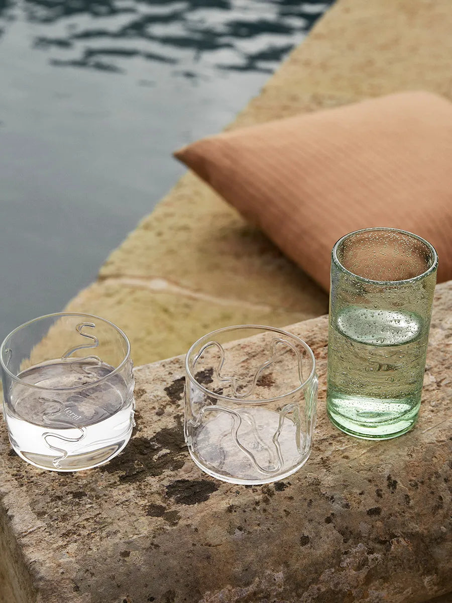 Doodle Glasses Low, sæt á 2 stk. fra Ferm Living - 3 - Jacobsen Plus