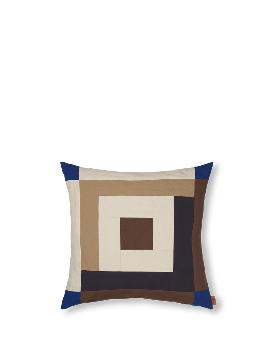 Border Patchwork Cushion fra Ferm Living - 7 - Jacobsen Plus