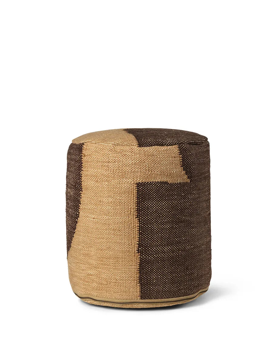 Forene Cylinder Pouf fra Ferm Living - 1 - Jacobsen Plus