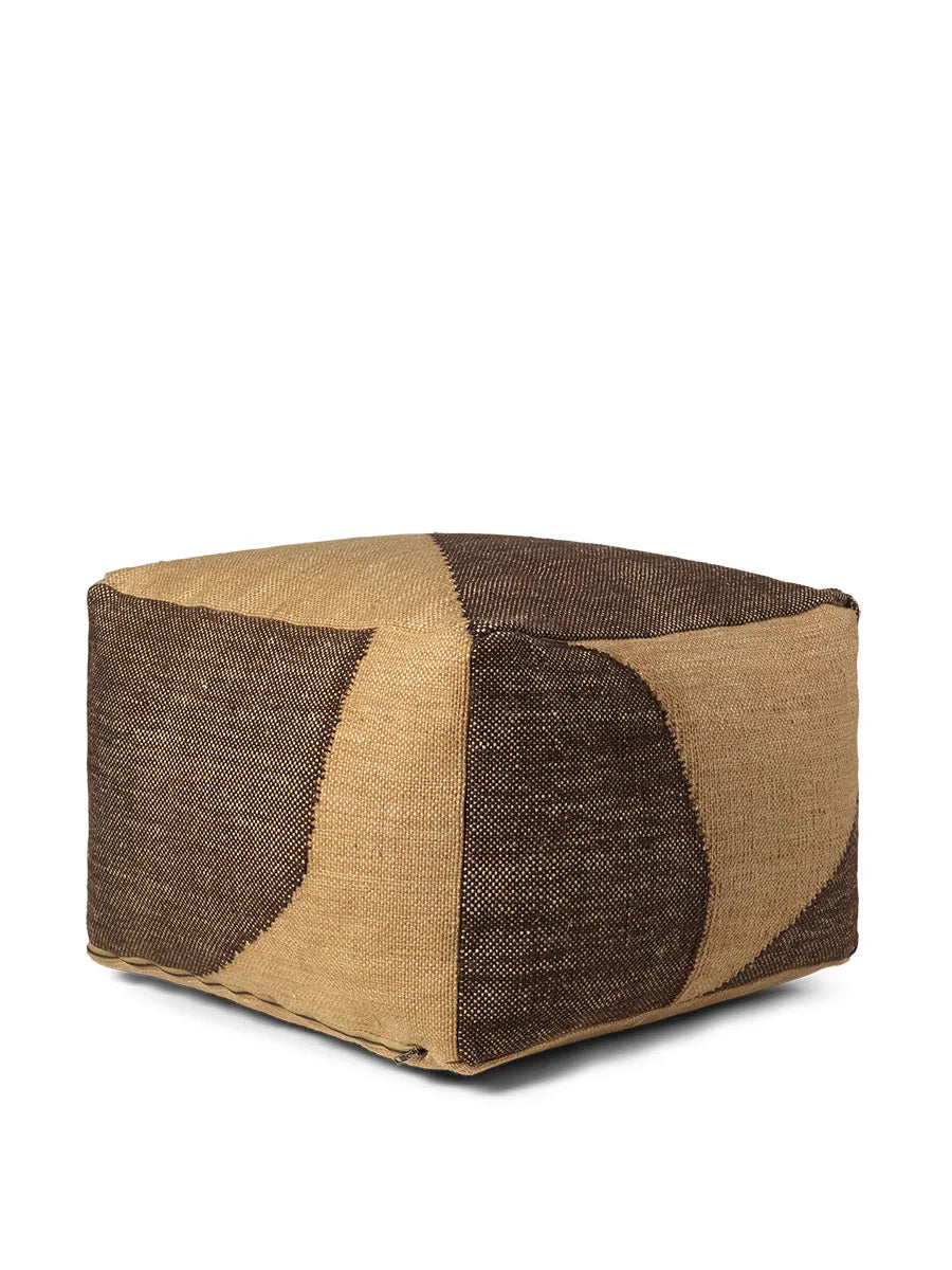 Forene Square Pouf fra Ferm Living - 1 - Jacobsen Plus