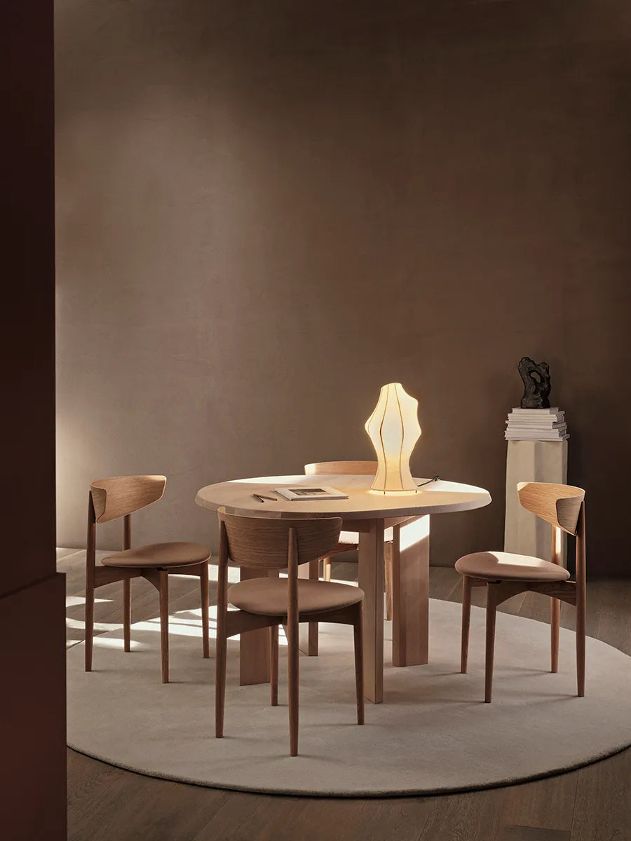 Tarn Dining Table 115, white oiled fra Ferm Living - 2 - Jacobsen Plus