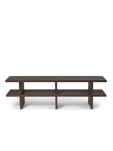 Kona Bench, dark stained oak fra Ferm Living - 1 - Jacobsen Plus