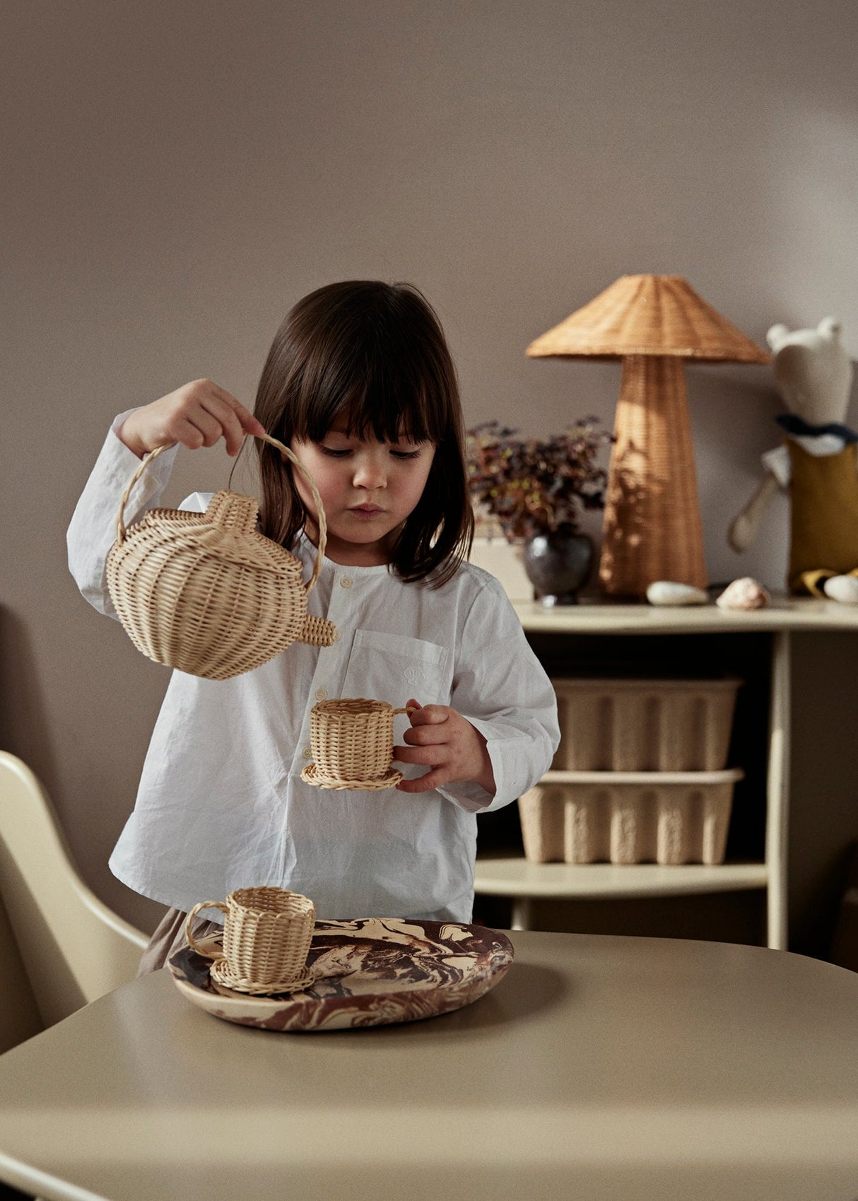 Rattan Tea Set fra Ferm Living - 2 - Jacobsen Plus